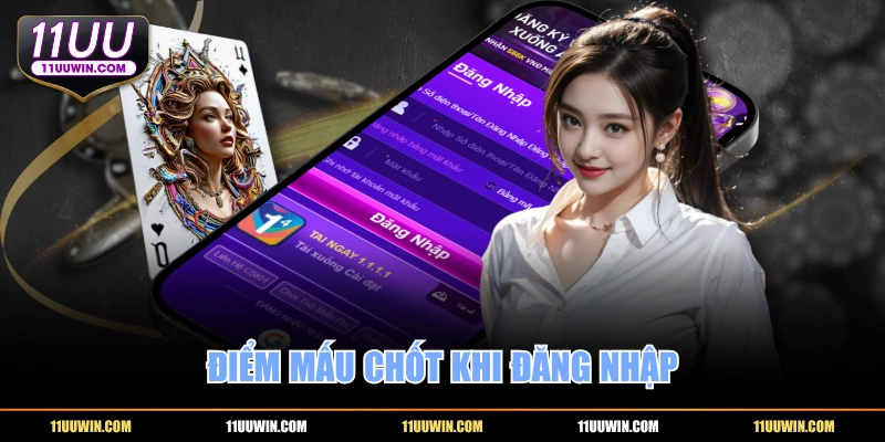 Điểm mấu chốt khi đăng nhập